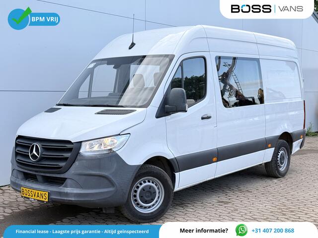 Mercedes-Benz SPRINTER 314 2.2 CDI Automaat L2H2 Dubbele Cabine 7-persoons Climate Control Cruise Control Trekhaak Carplay Camera