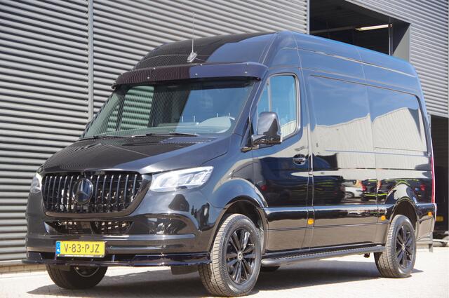 Mercedes-Benz SPRINTER 319 3.0 CDI V6 L2H2 3-ZITS, AUT. LED, 3.5T TREKHAAK, MBUX 10'', STANDKACHEL, ZONNEKLEP, VOORSPOILER, KUNSTSTOFDELEN IN KLEUR, CAMERA, NAVI, CRUISE