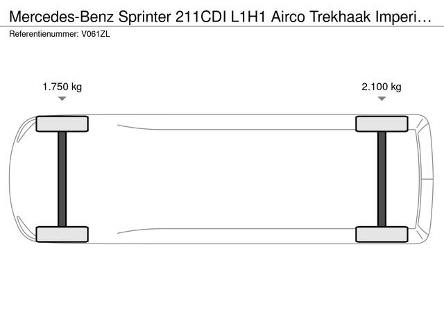 Mercedes-Benz SPRINTER 211CDI L1H1 Airco Trekhaak Imperiaal EURO 6