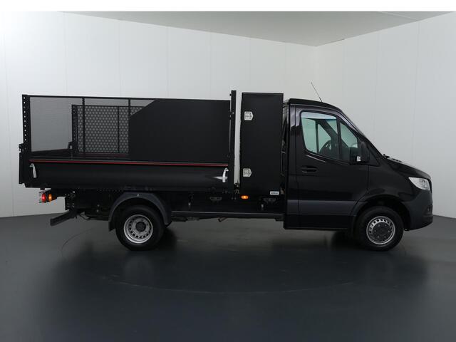 Mercedes-Benz SPRINTER 515 CDI | L2 | KIPPER 2-ZIJDIG | 3500 KG TREKHAAK | 3-ZITS | DUBBELLUCHT | AIRCO | CRUISE CONTROL | HOGE BOORDEN LAADBAK | CERTIFIED