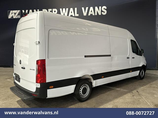 Mercedes-Benz SPRINTER 314 CDI 143pk L3H2 Euro6 Airco | Camera | Apple Carplay | Android Auto Parkeersensoren, Bijrijdersbank