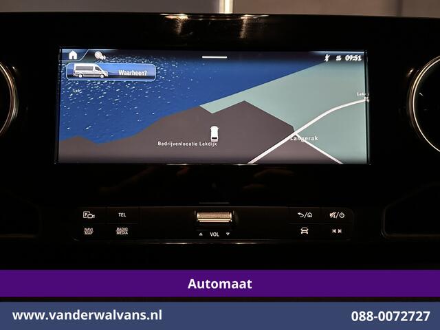 Mercedes-Benz SPRINTER 317 CDI 170pk 9G-Tronic Automaat L2H2 2025 MODEL Euro6 Airco | Camera | Navigatie | LED | Adaptieve Cruisecontrol Chauffeursstoel, Stoelverwarming, Parkeersensoren, Bijrijdersbank