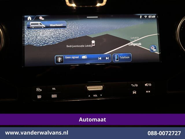 Mercedes-Benz SPRINTER 317 CDI 170pk 9G-Tronic Automaat L2H2 2025 Model Euro6 Airco | Camera | Navigatie | Adaptieve Cruisecontrol | LED Chauffeursstoel, Stoelverwarming, Parkeersensoren, Bijrijdersbank