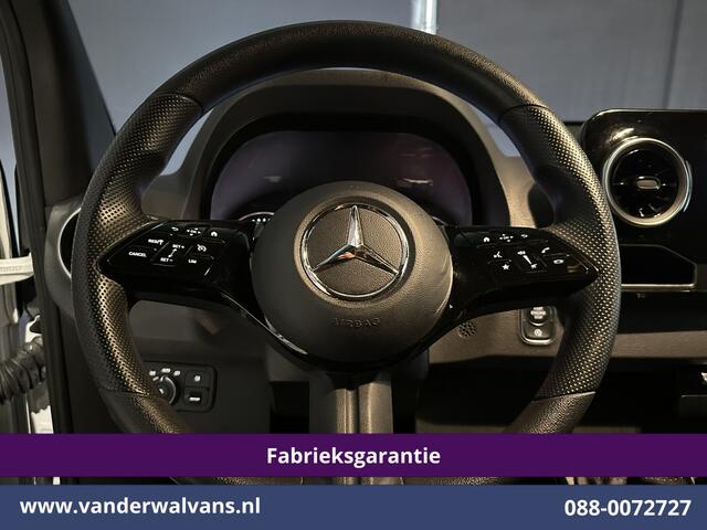 Mercedes-Benz SPRINTER 317 CDI 170pk L3H2 Fabrieksgarantie Euro6 Airco | Camera | LED | Adaptieve Cruiscontrol Parkeersensoren, Bijrijdersbank