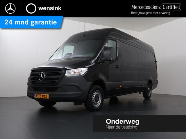 Mercedes-Benz SPRINTER 317 CDI | Aut. | L3 H2 | Pro | Parkeercamera | Navigatie | Trekhaak | Apple Carplay | Laadruimte-betimmering | Vliegtuigrails | 3-zits | Certified