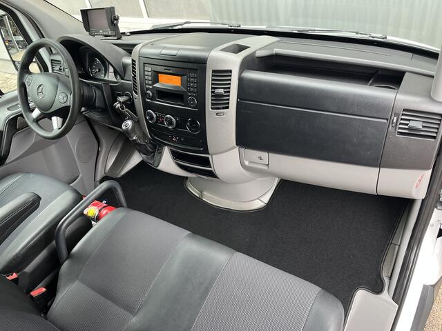 Mercedes-Benz SPRINTER 314 CDI Automaat Veegvuilkipper Kipper Airco Trekhaak 2000kg Telefoonverbinding 3-Persoons 1e eigenaar ex overheid open laadbak Pick-up Kieper Euro 6 Vuilniswagen Snipperwagen
