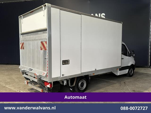 Mercedes-Benz SPRINTER 315 CDI 150pk 9G-Tronic Automaat Bakwagen 22m3 KUUB Laadklep Zijdeur Euro6 Airco | LAT om LAT | Leder Bijrijdersbank