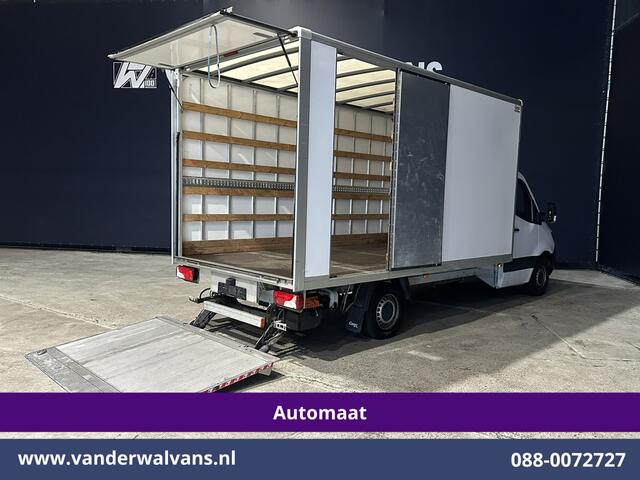 Mercedes-Benz SPRINTER 315 CDI 150pk 9G-Tronic Automaat Bakwagen 22m3 KUUB Laadklep Zijdeur Euro6 Airco | LAT om LAT | Leder Bijrijdersbank