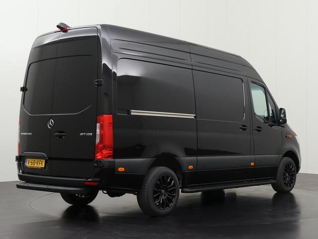 Mercedes-Benz SPRINTER 317CDi Automaat L2H2 Exclusive | Led | Multimedia 10" Mbux Navigatie+Camera | Airco | Cruise | 3-Zits | Betimmering