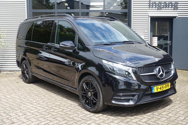 Mercedes-Benz V-KLASSE 300d 4-MATIC Lang DC AMG Line Night Pakket l Lederen Bekleding l Apple Carplay l BTW l Nieuwstaat!!