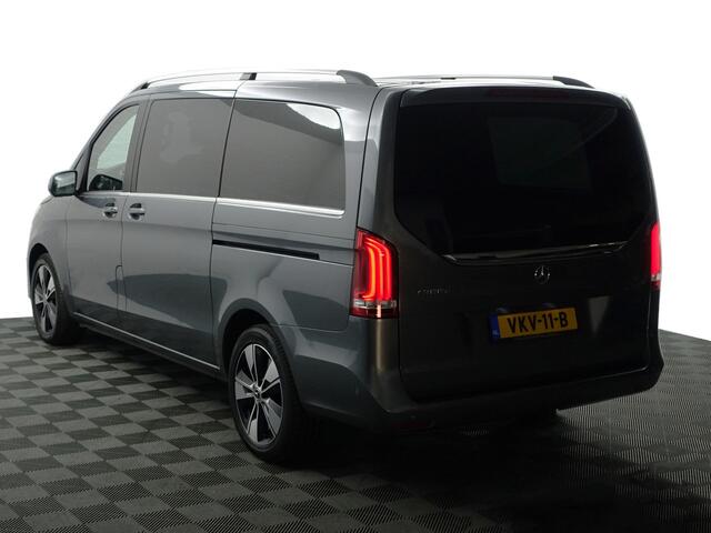 Mercedes-Benz V-KLASSE 300d Lang Dubbel Cabine AMG Exclusive 240pk 9G Aut- Leer I Xenon I Burmester I 360 Cam I Sfeerverlichting