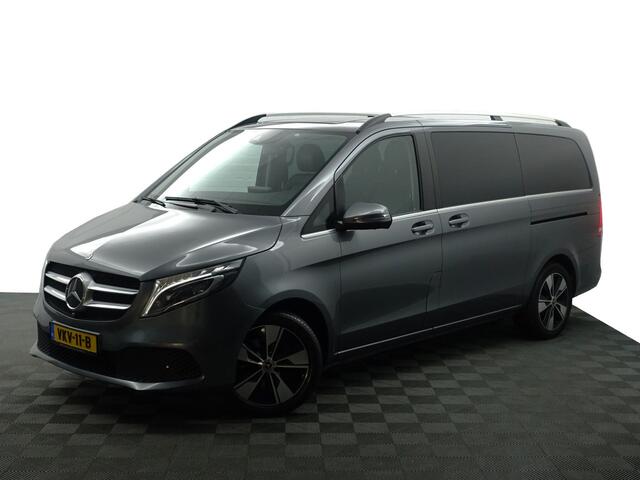 Mercedes-Benz V-KLASSE 300d Lang Dubbel Cabine AMG Exclusive 240pk 9G Aut- Leer I Xenon I Burmester I 360 Cam I Sfeerverlichting