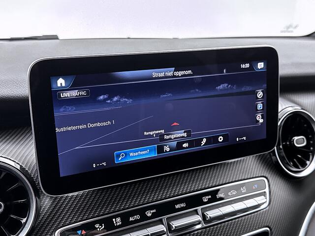 Mercedes-Benz V-KLASSE 250d Extra Lang AMG 4-Matic Dubbel cabine Leder Dubbel schuifdeur DC Lane assist