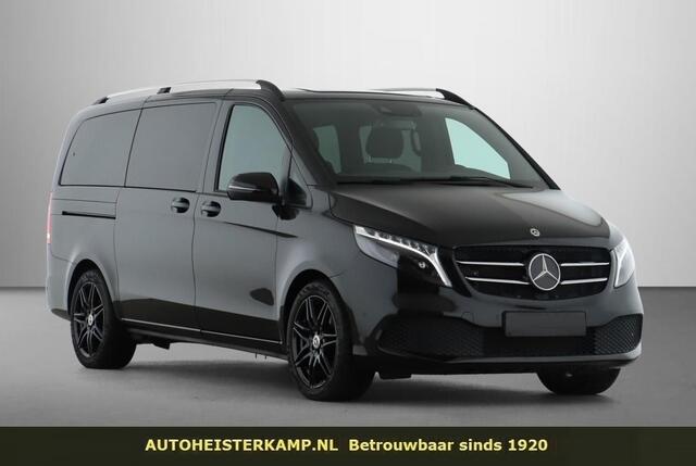 Mercedes-Benz V-KLASSE 220d Lang 6-zitter Night Pakket Sport Pakket LED Trekhaak 19 Inch AMG