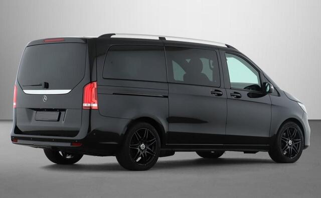 Mercedes-Benz V-KLASSE 220d Lang 6-zitter Night Pakket Sport Pakket LED Trekhaak 19 Inch AMG