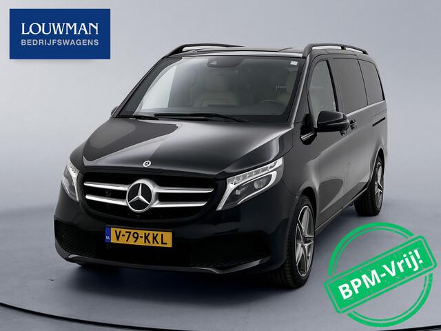 Mercedes-Benz V-KLASSE 250d Lang Edition Dubbele Cabine 360° Camera Leder 19" Inch lichtmetaal LED