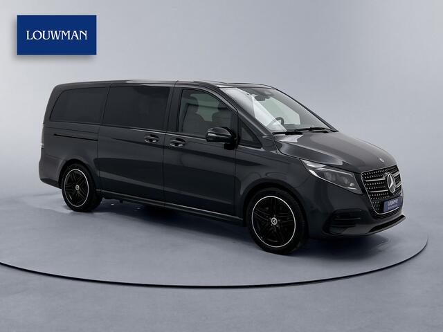 Mercedes-Benz V-KLASSE 300d L2 AMG Avantgarde Airmatic Dubbel Cabine Elektrische Schuifdeuren Burmester audio Leder