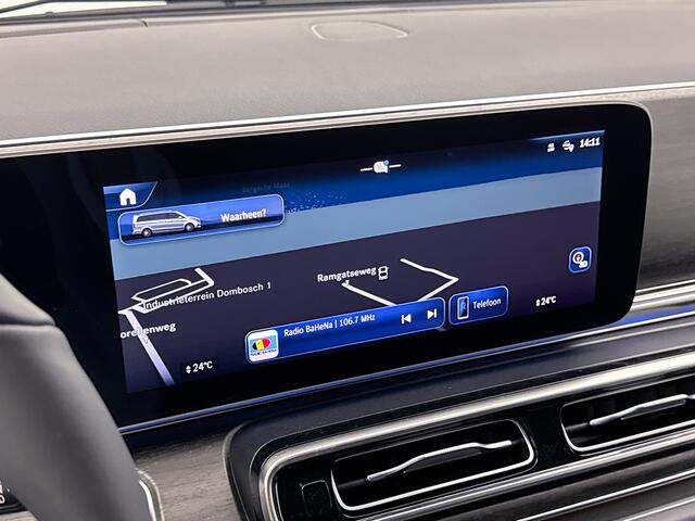 Mercedes-Benz V-KLASSE 300d L2 AMG Avantgarde dubbel cabine Burmester audio Elektrische schuifdeuren Leder 360 camera