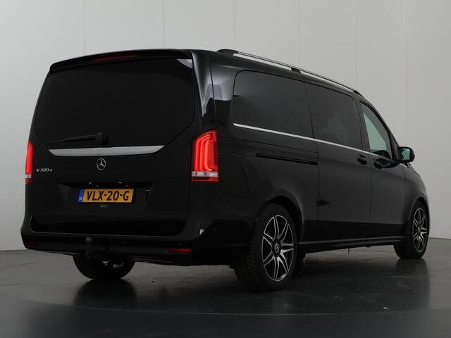 Mercedes-Benz V-KLASSE 300d | XL L3 | Avantgarde | Navigatie | Burmester Soundsysteem | Distronic Plus | AMG Achterspoiler | Stoelverwarming | Dodehoekassistent | Trekhaak 2500kg | Elektrische Schuifdeuren en Achterklep | Parkeercamera 360 Graden | Stoelverwarming | Cruise Cont