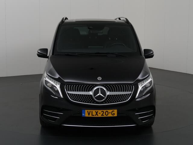 Mercedes-Benz V-KLASSE 300d | XL L3 | Avantgarde | Navigatie | Burmester Soundsysteem | Distronic Plus | AMG Achterspoiler | Stoelverwarming | Dodehoekassistent | Trekhaak 2500kg | Elektrische Schuifdeuren en Achterklep | Parkeercamera 360 Graden | Stoelverwarming | Cruise Cont