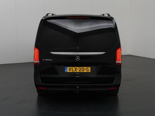 Mercedes-Benz V-KLASSE 300d | XL L3 | Avantgarde | Navigatie | Burmester Soundsysteem | Distronic Plus | AMG Achterspoiler | Stoelverwarming | Dodehoekassistent | Trekhaak 2500kg | Elektrische Schuifdeuren en Achterklep | Parkeercamera 360 Graden | Stoelverwarming | Cruise Cont