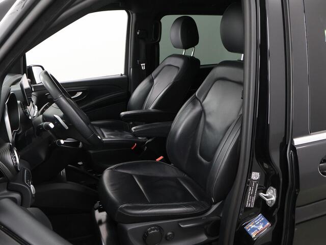 Mercedes-Benz V-KLASSE 300d | XL L3 | Avantgarde | Navigatie | Burmester Soundsysteem | Distronic Plus | AMG Achterspoiler | Stoelverwarming | Dodehoekassistent | Trekhaak 2500kg | Elektrische Schuifdeuren en Achterklep | Parkeercamera 360 Graden | Stoelverwarming | Cruise Cont