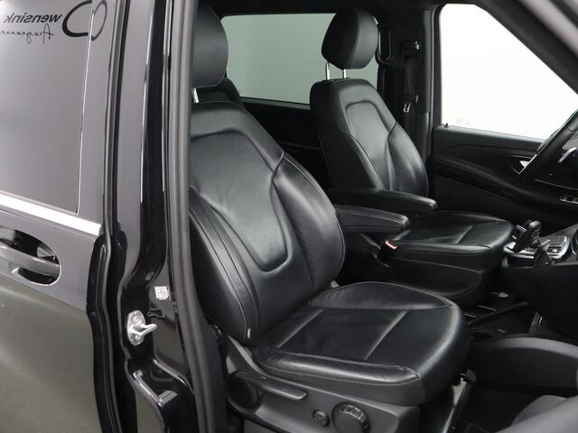 Mercedes-Benz V-KLASSE 300d | XL L3 | Avantgarde | Navigatie | Burmester Soundsysteem | Distronic Plus | AMG Achterspoiler | Stoelverwarming | Dodehoekassistent | Trekhaak 2500kg | Elektrische Schuifdeuren en Achterklep | Parkeercamera 360 Graden | Stoelverwarming | Cruise Cont