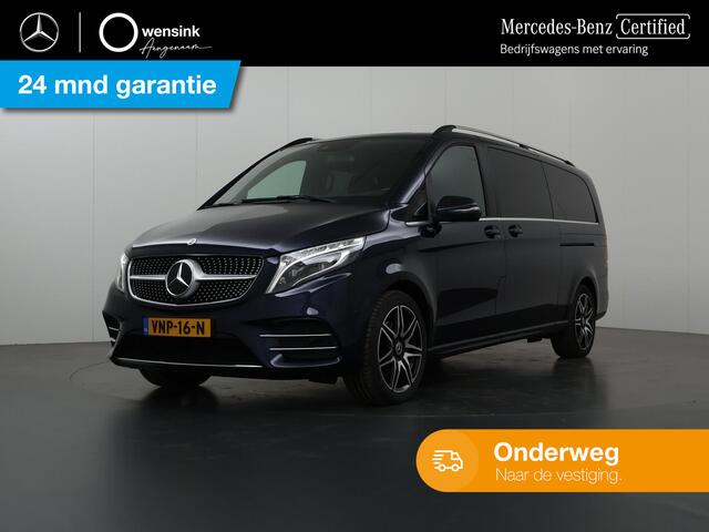 Mercedes-Benz V-KLASSE 300d | XL L3 | DC | Avantgarde | AMG | Navigatie | Parkeercamera | Stoelverwarming | Cruise Control | Lederen bekleding | Certified |