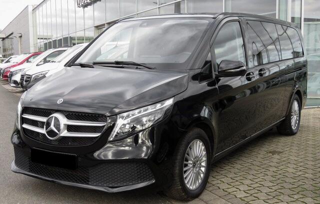 Mercedes-Benz V-KLASSE 300d Extra Lang 8-Zitter 75.330 EX BTW Distronic Leder EL. Schuifdeuren EL. Achterklep LED
