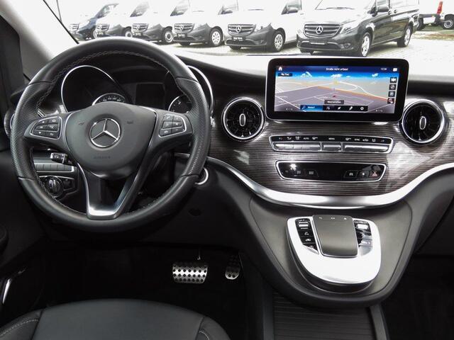 Mercedes-Benz V-KLASSE 300d Extra Lang 8-Zitter 75.330 EX BTW Distronic Leder EL. Schuifdeuren EL. Achterklep LED