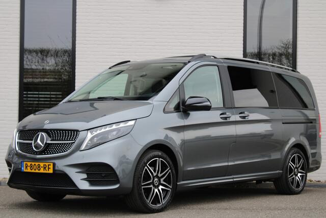 Mercedes-Benz V-KLASSE 300d / AMG / Exclusive / Luchtvering / 6-Persoons / Panorama / Vol Opties / NIEUWSTAAT