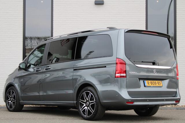 Mercedes-Benz V-KLASSE 300d / AMG / Exclusive / Luchtvering / 6-Persoons / Panorama / Vol Opties / NIEUWSTAAT