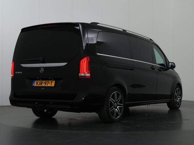 Mercedes-Benz V-KLASSE 300d | L3 XL | AMG | Dubbele Cabine | Navigatie | Lederen bekleding | Distronic | Stoelverwarming-koeling | Burmester | Koelkast | Trekhaak | Certified