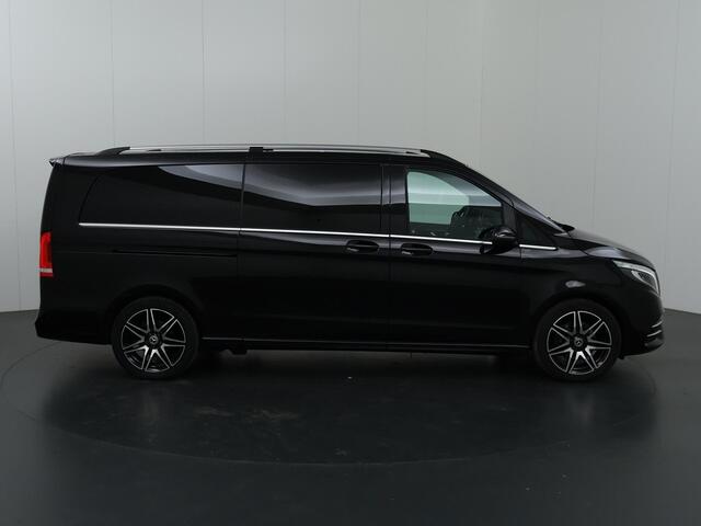 Mercedes-Benz V-KLASSE 300d | L3 XL | AMG | Dubbele Cabine | Navigatie | Lederen bekleding | Distronic | Stoelverwarming-koeling | Burmester | Koelkast | Trekhaak | Certified