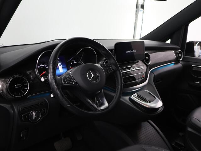 Mercedes-Benz V-KLASSE 300d | XL L3 | Avantgarde | Dubbele Cabine | Standkachel | LED | LM Velgen BLACK | Lederen bekleding | Stoelverwarming | Certified
