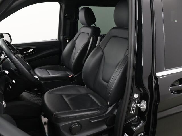 Mercedes-Benz V-KLASSE 300d | XL L3 | Avantgarde | Dubbele Cabine | Standkachel | LED | LM Velgen BLACK | Lederen bekleding | Stoelverwarming | Certified