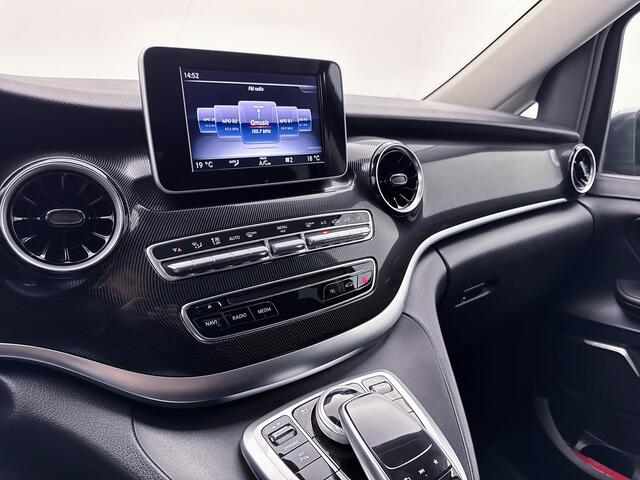 Mercedes-Benz V-KLASSE 250d Lang DC Dubbele Cabine Avantgarde Adaptieve cruise control Led koplampen 19"Lichtmetaal