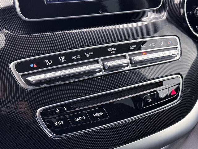 Mercedes-Benz V-KLASSE 250d Lang DC Dubbele Cabine Avantgarde Adaptieve cruise control Led koplampen 19"Lichtmetaal