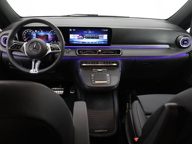 Mercedes-Benz V-KLASSE 300d | XL L3 | AMG | 4MATIC | DUBBEL CABINE | | 360 CAMERA | DISTRONIC PLUS | LEDER ZWART "LUGANO" | ALARM | STOELVERWARMING | NAVIGATIE | CARPLAY | ANDROID AUTO | CLIMATE CONTROL | DAB+ | CERTIFIED