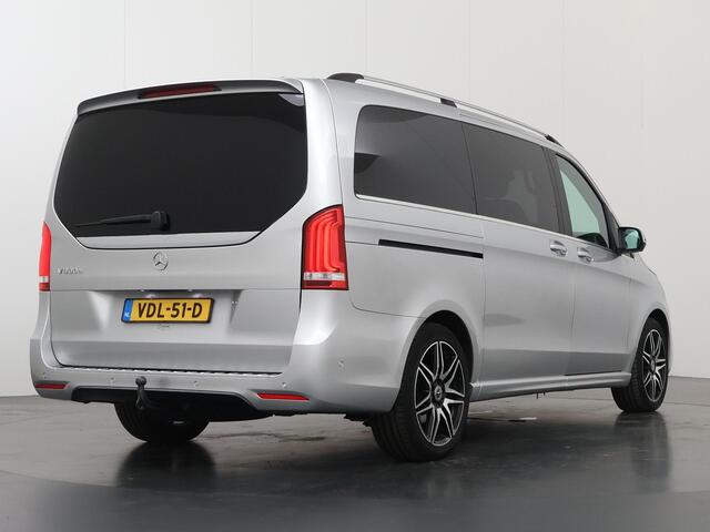Mercedes-Benz V-KLASSE 300d | L2 Lang | Dubbele Cabine | Avantgarde | Parkeercamera | Distronic Plus | 5-zits | Lederen bekleding | Stoelverwarming - Stoelkoeling | Trekhaak | Schuifdeur L+R Elektrisch |
