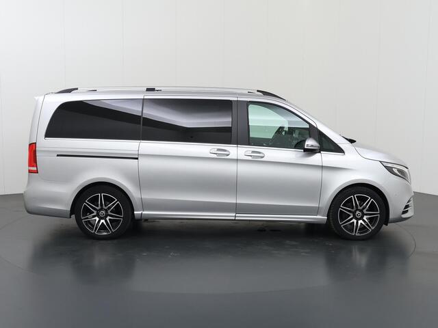 Mercedes-Benz V-KLASSE 300d | L2 Lang | Dubbele Cabine | Avantgarde | Parkeercamera | Distronic Plus | 5-zits | Lederen bekleding | Stoelverwarming - Stoelkoeling | Trekhaak | Schuifdeur L+R Elektrisch |