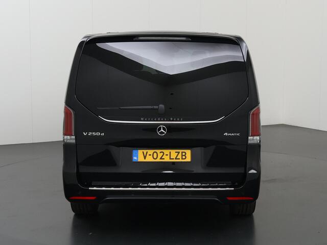 Mercedes-Benz V-KLASSE 250d 4-MATIC XL L3 Avantgarde | Dubbele Cabine | 360 CAMERA | DISTRONIC PLUS | LEDER | ZWART "LUGANO" | ALARM | STOELVERWARMING | NAVIGATIE | CARPLAY | ANDROID AUTO | CLIMATE CONTROL | DAB+ | CERTIFIED
