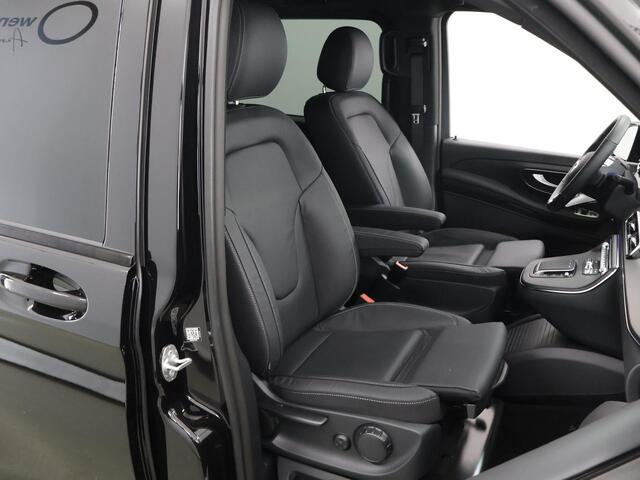 Mercedes-Benz V-KLASSE 250d 4-MATIC XL L3 Avantgarde | Dubbele Cabine | 360 CAMERA | DISTRONIC PLUS | LEDER | ZWART "LUGANO" | ALARM | STOELVERWARMING | NAVIGATIE | CARPLAY | ANDROID AUTO | CLIMATE CONTROL | DAB+ | CERTIFIED