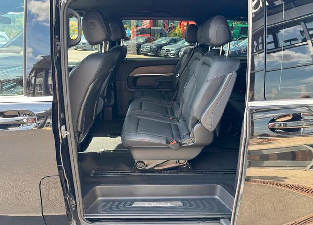 Mercedes-Benz V-KLASSE 300d L3 Avantgarde 8 Personen NIEUW MODEL DISTRONIC WIDESCREEN LED LEDER EL. SCHUIFDEUREN 360 CAMERA