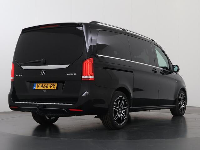 Mercedes-Benz V-KLASSE 250d | L2 Lang | AMG | Dubbele Cabine | Avantgarde | Navigatie | Parkeercamera | Stoelverwarming/verkoeling | Cruise Control | Panoramadak | Elektrisch verstelbare stoelen | Burmester Sound | Schuifdeuren Elektrisch |