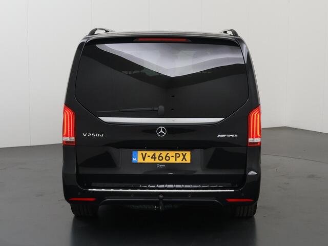 Mercedes-Benz V-KLASSE 250d | L2 Lang | AMG | Dubbele Cabine | Avantgarde | Navigatie | Parkeercamera | Stoelverwarming/verkoeling | Cruise Control | Panoramadak | Elektrisch verstelbare stoelen | Burmester Sound | Schuifdeuren Elektrisch |