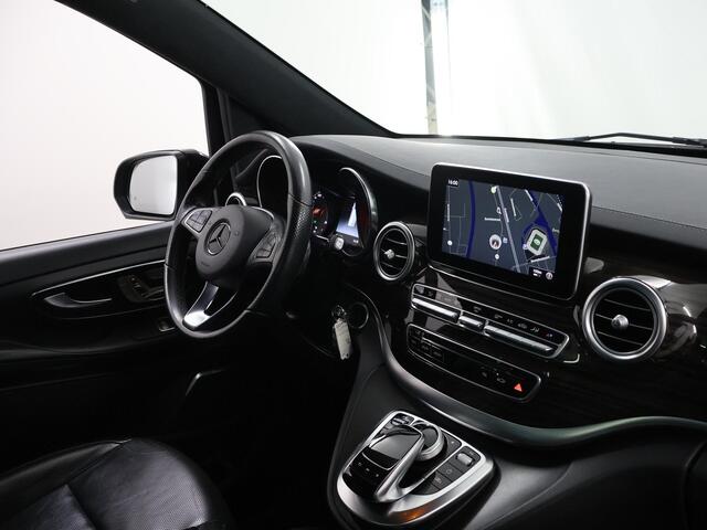 Mercedes-Benz V-KLASSE 250d | L2 Lang | AMG | Dubbele Cabine | Avantgarde | Navigatie | Parkeercamera | Stoelverwarming/verkoeling | Cruise Control | Panoramadak | Elektrisch verstelbare stoelen | Burmester Sound | Schuifdeuren Elektrisch |