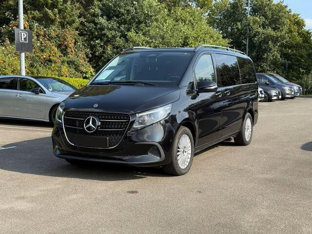 Mercedes-Benz V-KLASSE 250d L2 Style Nieuw Model Grijs Kenteken WIDESCREEN COCKPIT DISTRONIC EL. SCHUIFDEUREN TREKHAAK LED CAMERA