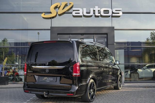 Mercedes-Benz V-KLASSE V300d AMG 240pk Extra Lang XL Burmester Elektrische schuifdeuren Trekhaak Night pakket Black Edition
