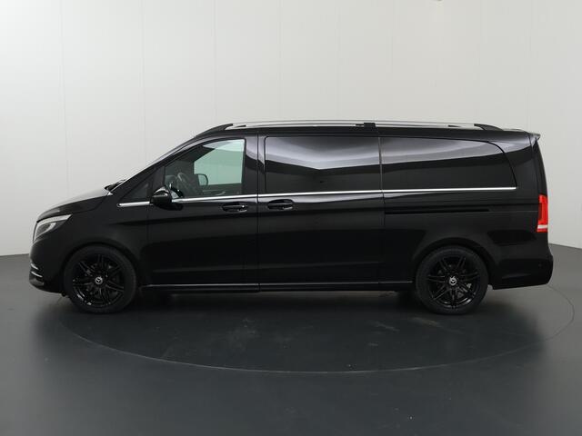 Mercedes-Benz V-KLASSE 300d | AMG | XL L3 | Avantgarde | Dubbele Cabine | Navigatie | 360° Camera | LM Velgen | Stoelverwarming | Lederen Bekleding | Schuifdeur L+R Elektrisch | Trekhaak |